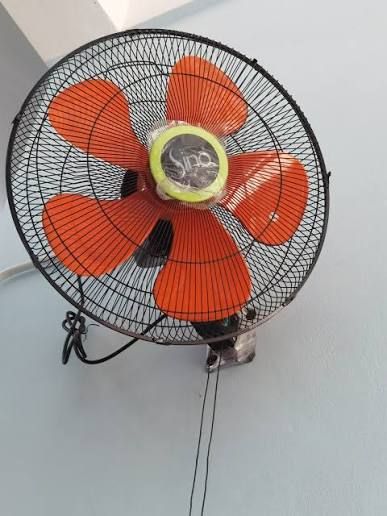 SE SETIA ELECTRIC SINO 18" INDUSTRIAL WALL FAN(5 BLADE/ORANGE)