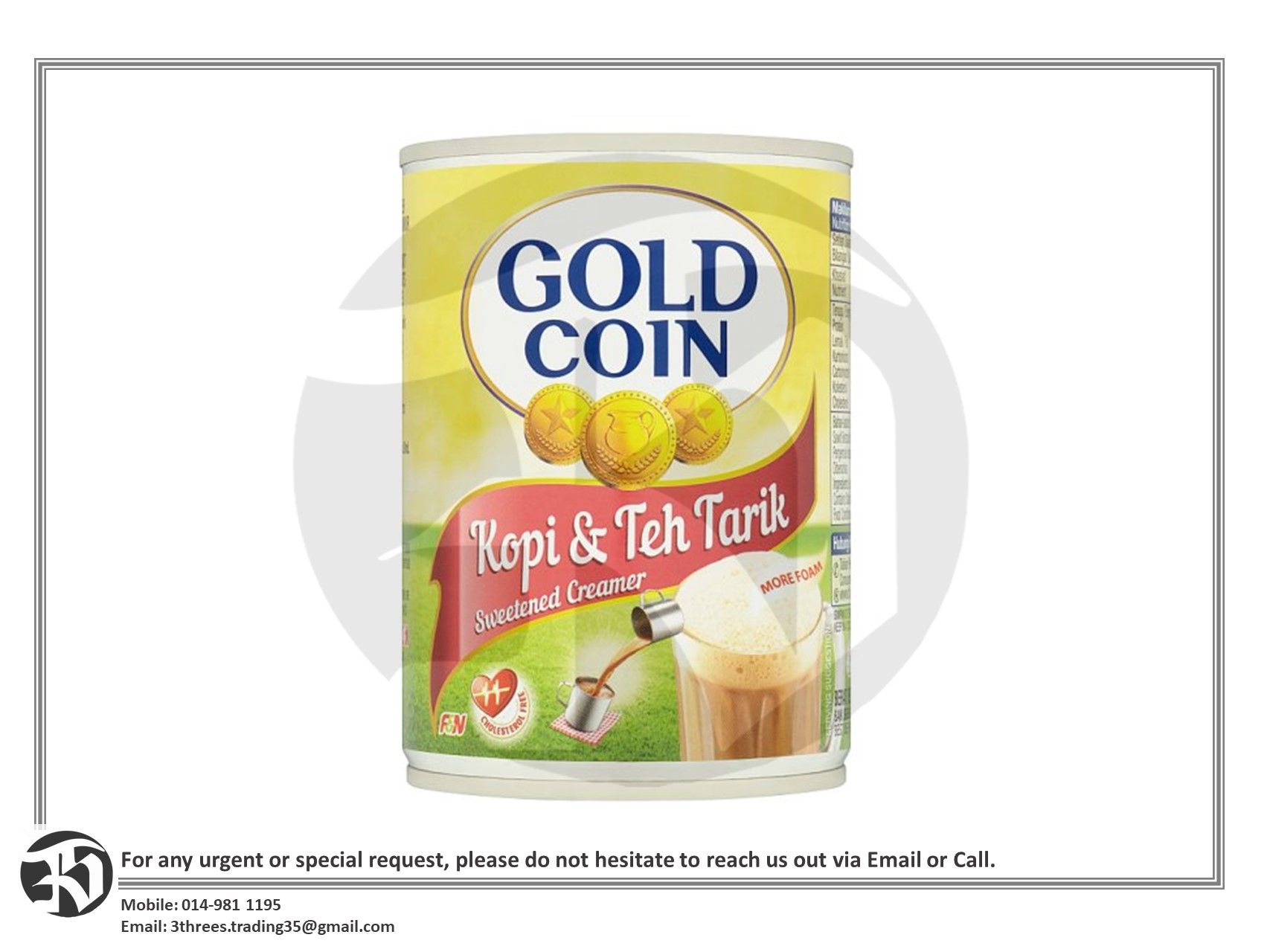 Gold Coin Sweetened Creamer 500g