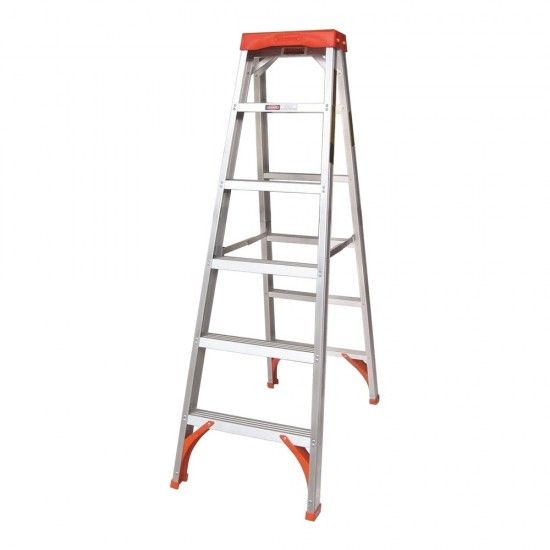 Others *Winner Ladder 6-Step Aluminium Double-Sided TanglePruf™ Ladder