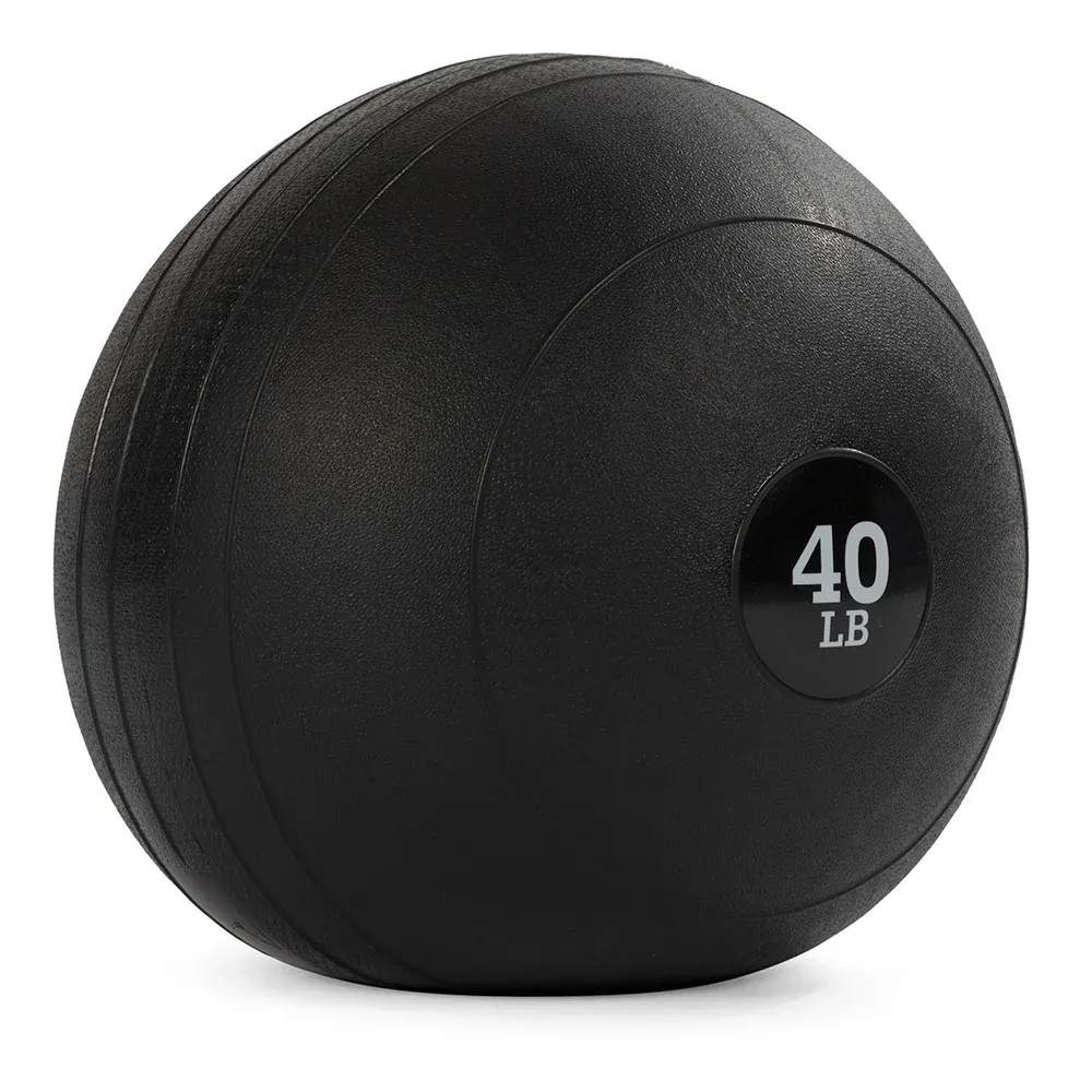 Others *Titan Fitness 40 LB Rubber Slam Ball, Dead Weight Ball Absorbs Impact