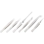 PRECISION TWEEZERS SET OF 6