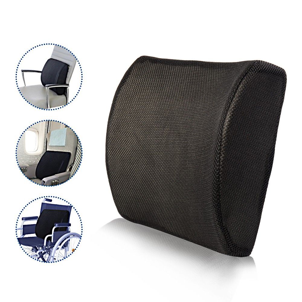 oem *#Memory Foam Lumbar Back Support Pillow