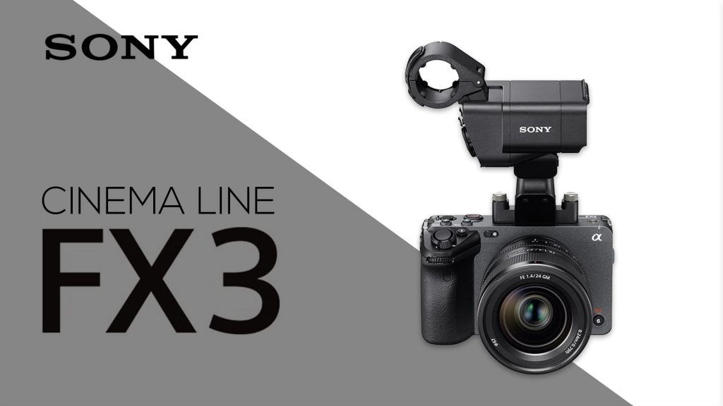 *Sony FX3 Full-Frame Cinema Camera [BODY ONLY]