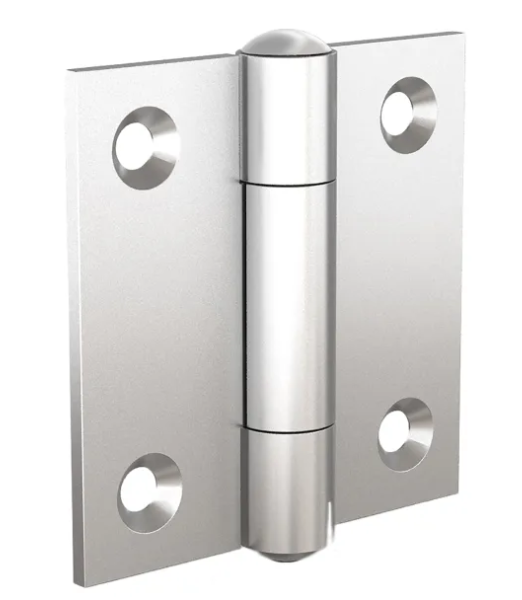 Stainless Steel Butt Hinge, Screw Fixing 50mm x 50mm x 2mm