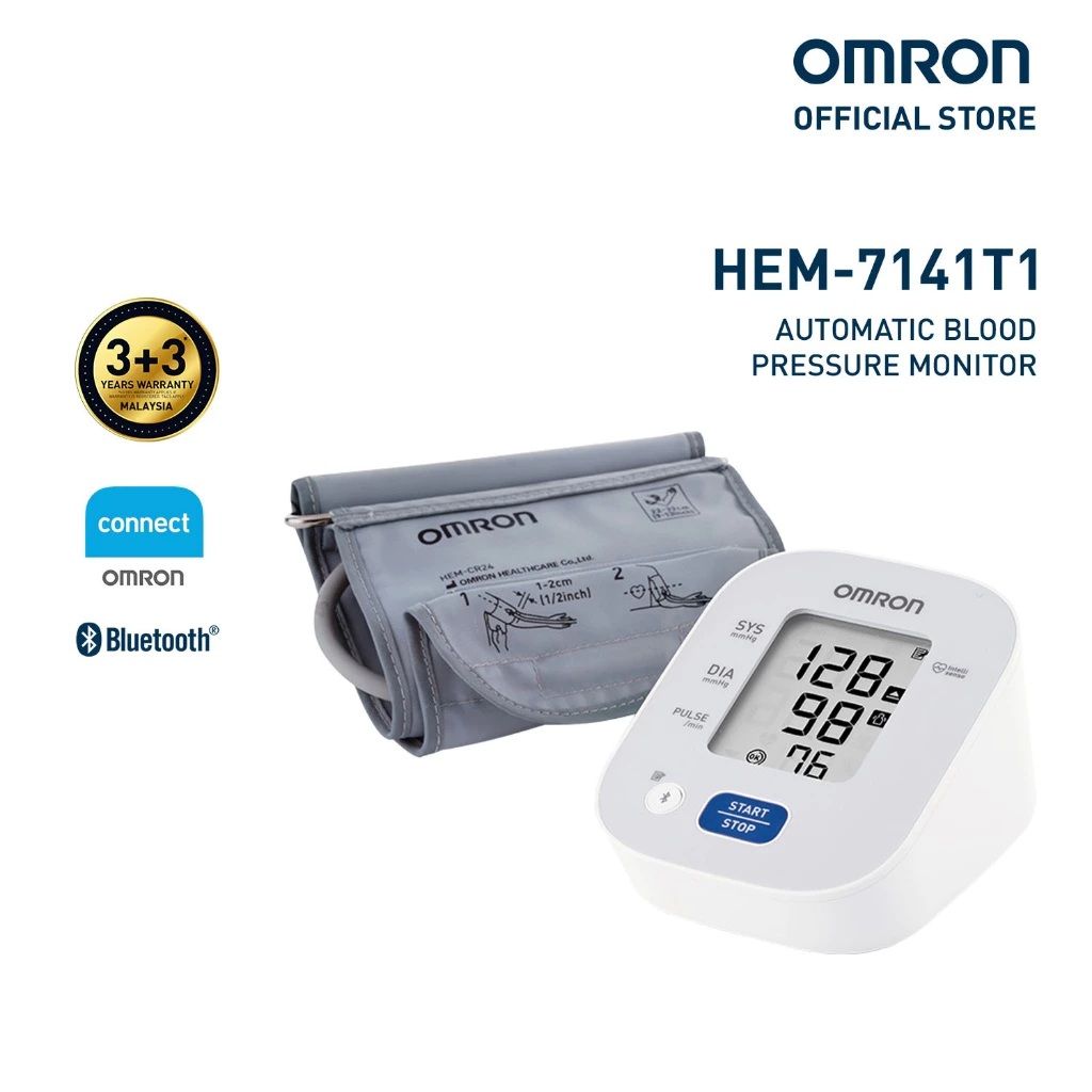 OMRON Automatic Blood Pressure Monitor HEM-7141T