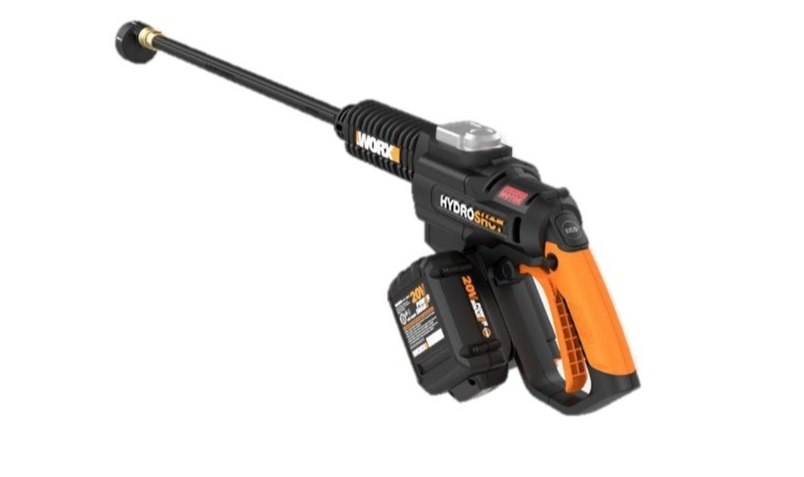 WORX 20V CORDLESS HYDROSHOT PORTABLE HIGH PRESSURE CLEANER WG630E.5