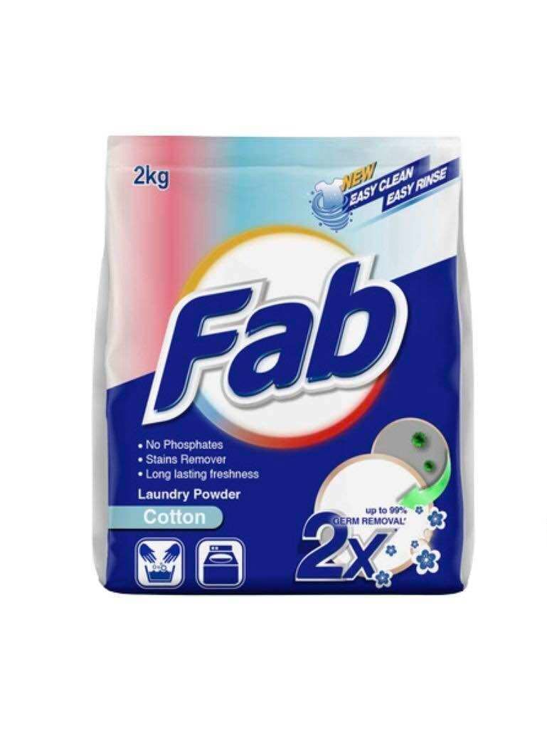 QP FAB Detergent powder pack (2kg)