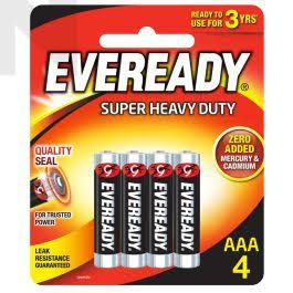 EVEREADY SHD AAA BTY 4PC