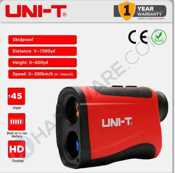 UNI-T LM1000 LASER RANGEFINDER 1000M