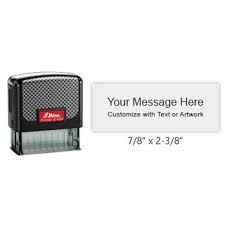 SHINY S854 / S844 RUBBER STAMP SELF INKING (22MM X 58MM)