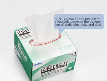 KIMWIPES KIMTECHSCIENCE 280’S FIBER OPTIC CLEANING TISSUE PAPER / DELICATE TASK WIPER CT203
