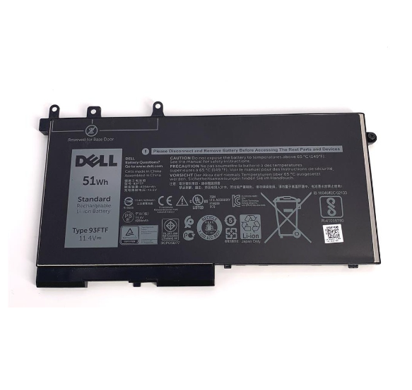 DELL Latitude 93FTF 3DDDG 5480 5488 5490 5290 E5280 5288 5280 5590 E5288 E5290 E5490 BATTERY