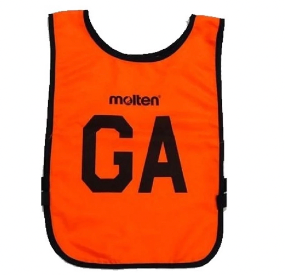 Netball Cotton Bib Set - Molten Senior BT6088/BT6099 1 Sided