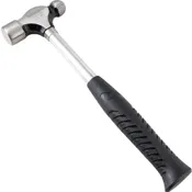 1lb BALL PEIN HAMMER, STEEL TUBEHANDLE