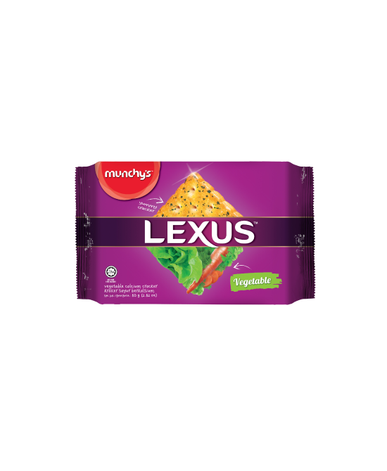 Lexus Vege Calcium Cracker 80 g x 24