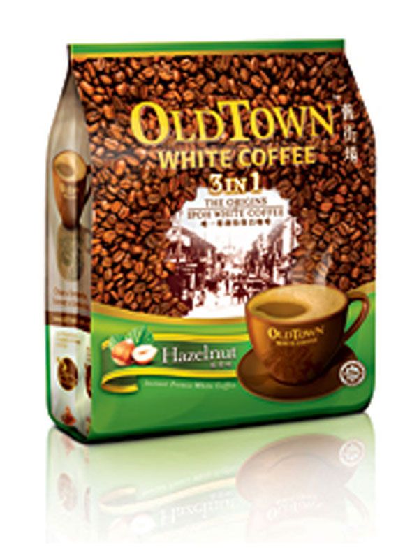 Old Town White Coffee 3in1 Hazelnut pack 15 x 40g /Old Town /White Coffee /Old Town White Coffee /Hazelnut /Old Town White Coffee 3 In 1 Instant (Hazelnut) Pack
