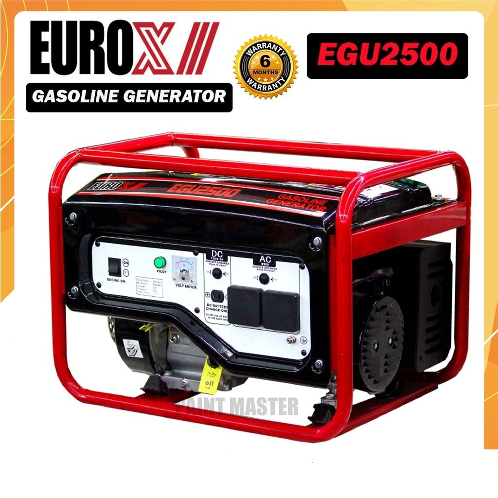 Generator 2.2kW EuroX Europower EGU2500 Gasoline Generator 2.2kW