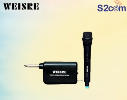 WEISRE DM-3308A Wireless Microphone System (MC22) _ Without Clip
