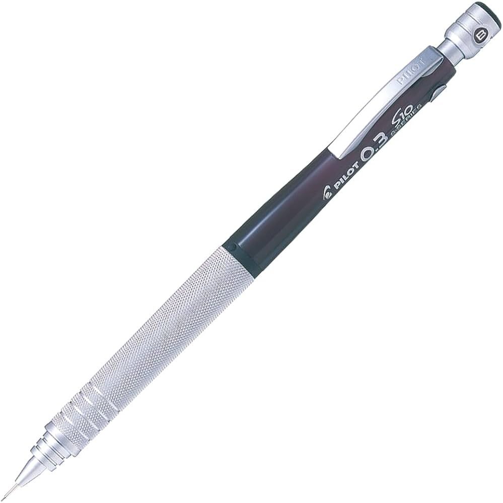 Pilot Drafting Pencil S10 Series 0.3mm Clear Black