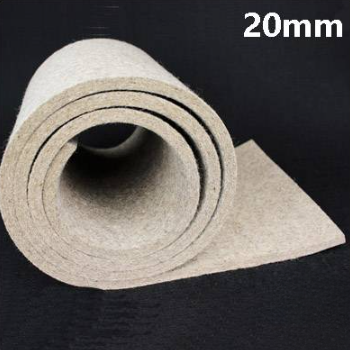 WOOL FELT SHEET 20MM THICK 100 PERCENT PRESSED WOOL FELT ROLL WHITE COMPRESSED INDUSTRIAL OIL ABSORPTION PADS FELT STRIP