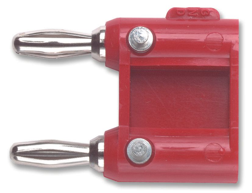 Fluke PJKPL MDP-S-2 Double Banana Plug With Shorting Bar, Red