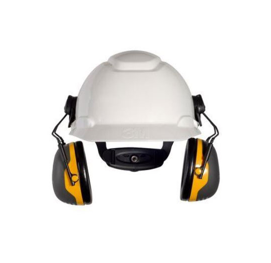 3M PELTOR CAP-MOUNT EARM 1=1PC SAFETY HELMET WITH EARMUFF