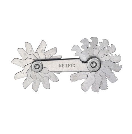 Temo 30Pc Metric 60掳 Screw Pitch Gauge - 0.25 - 3.00mm