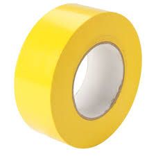 QS PVC Floor Tape 48mm Yellow