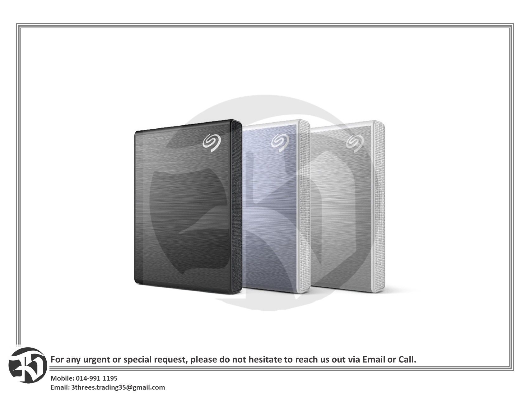 Seagate One Touch SSD Portable External Solid State Drive USB Type-C