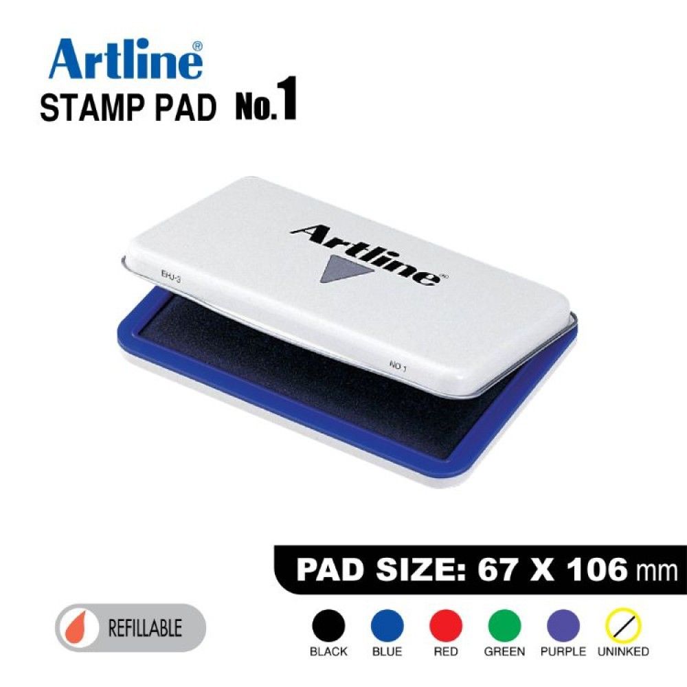 ARTLINE Stamp Pad No.1 (67x106mm)