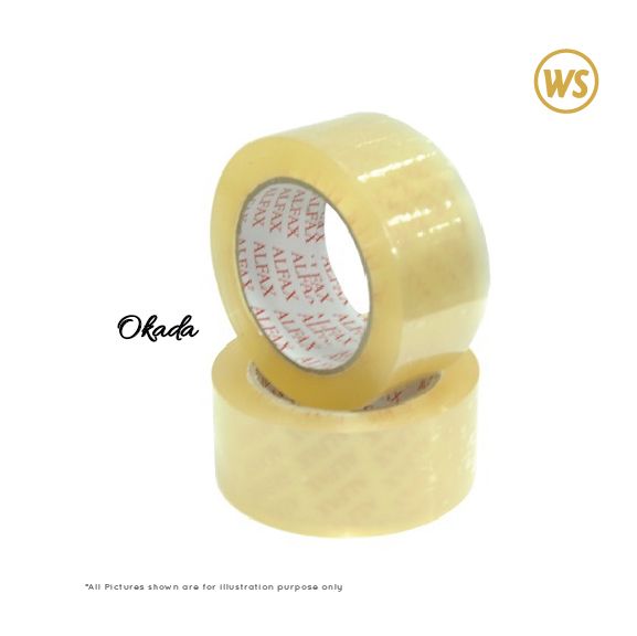 48MM X 40 OKADA CLEAR OPP TAPE