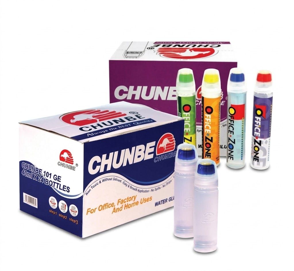 Chunbe 106 Glue 1 Box (24pcs) & 101 Glue 1 Box (24pcs) 106 X24's GL-101-KK