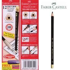 Faber Castell Tri-Grip 2B Pencils (12pcs/box)
