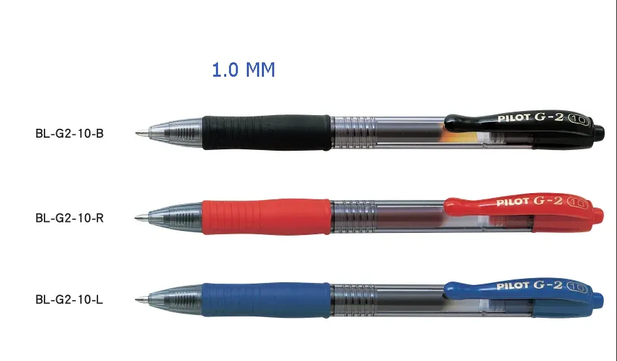 Pilot G2 Roller Ball Pen 1.0mm Black