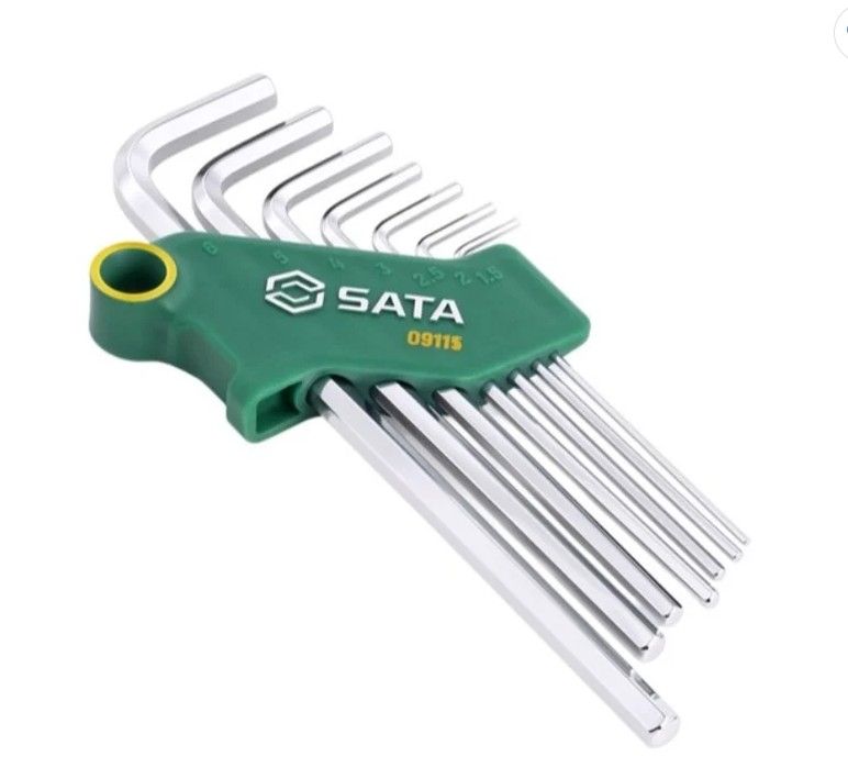 Sata 7PC. LONG ARM HEX KEY SET