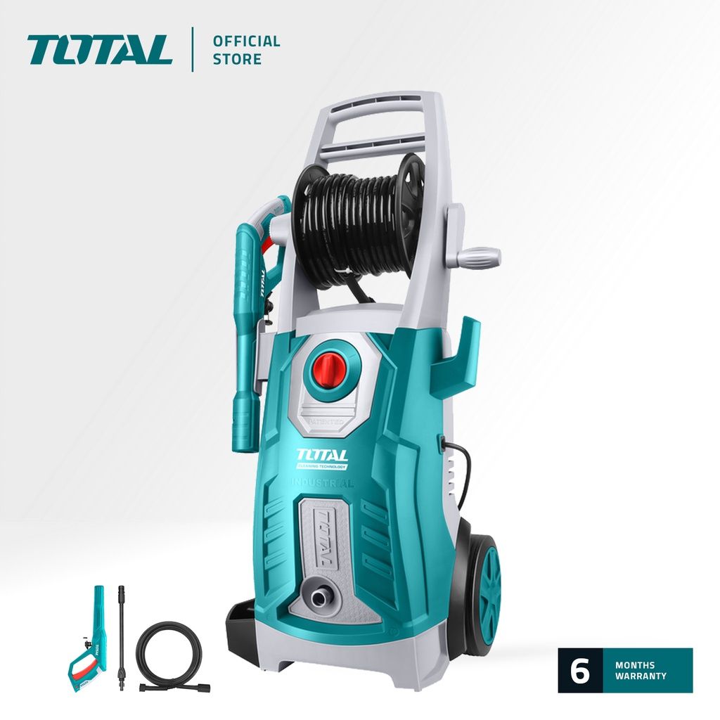 TOTAL TGT11246 HIGH PRESSURE WASHER 2500W (INDUCTION MOTOR.)