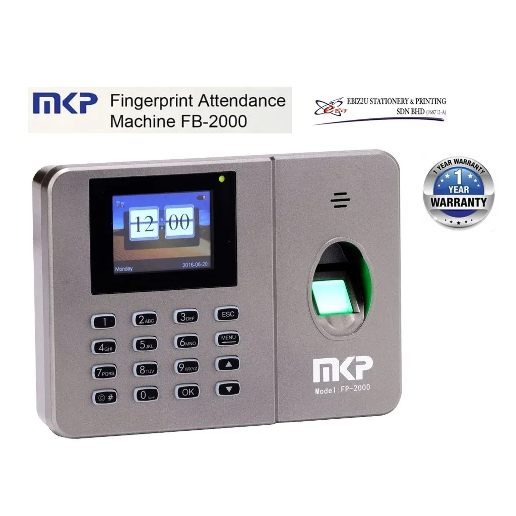 MKP FINGERPRITN ATTENDANCE MACHINE F-200