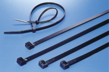 KSS WEATHER RESISTANT CABLE TIE 380X7.6MMX100PCS/PKT
