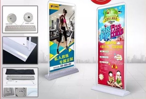OEM Banner Stand Indoor/Outdoor (Water Base) Standee Door Shape Stand