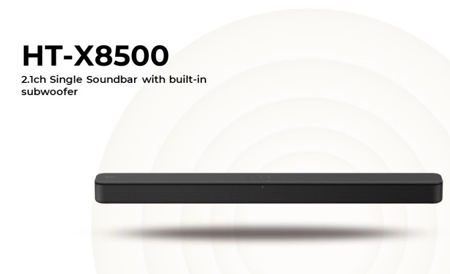 SONY HT-X8500 2.1CH DOLBY ATMOS®/DTS:X® SINGLE SOUNDBAR WITH BUILT-IN SUBWOOFER X8500