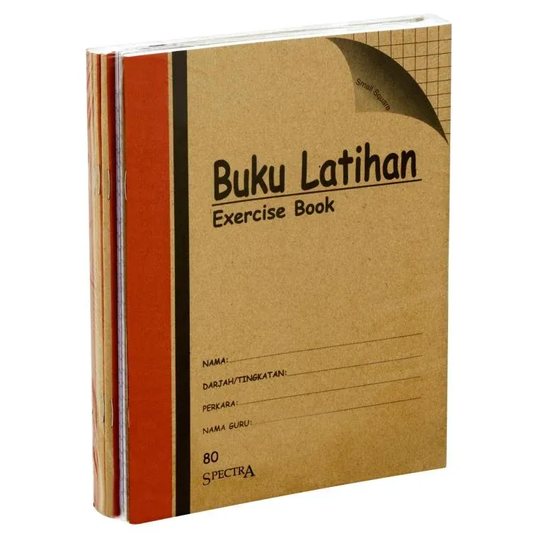 Exercise Book 80pg Small Square