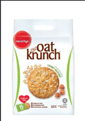 Munchy’s Oat Krunch Chunky Hazelnut 390g