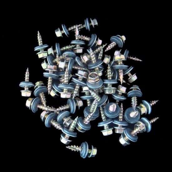 ATKC Self Tapping Screw TD645HW(ZY) #12 x 45.0mm Zinc Yellow (50PCS/PKT)