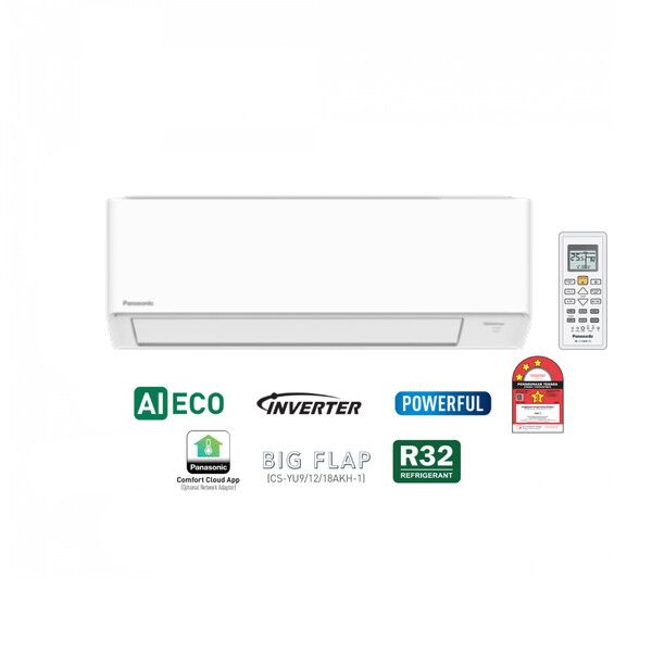 PANASONIC R32 INVERTER WALL MOUNTED (3 STAR) YU 2.0HP