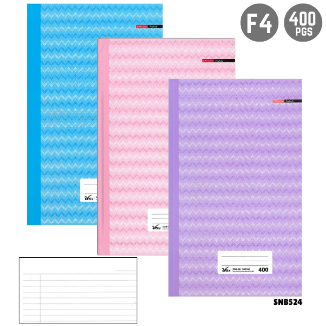 QP [BTB] Hard Cover Foolscap Book F4 NN 400 50gsm - SNB524