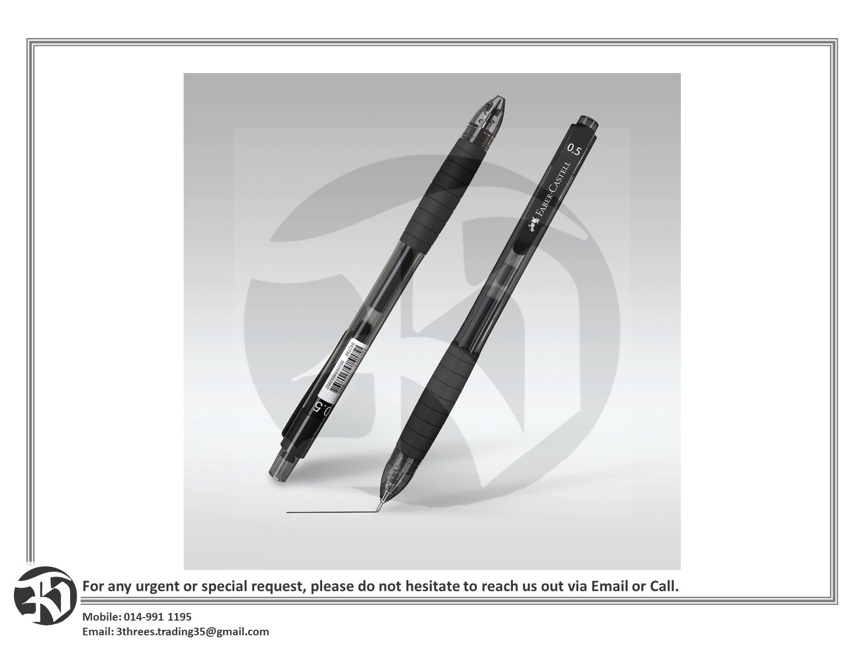 Faber-Castell Fast Gel Z Gel Pen (Box of 10)