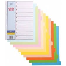 Paper Colour Index (10 colours)
