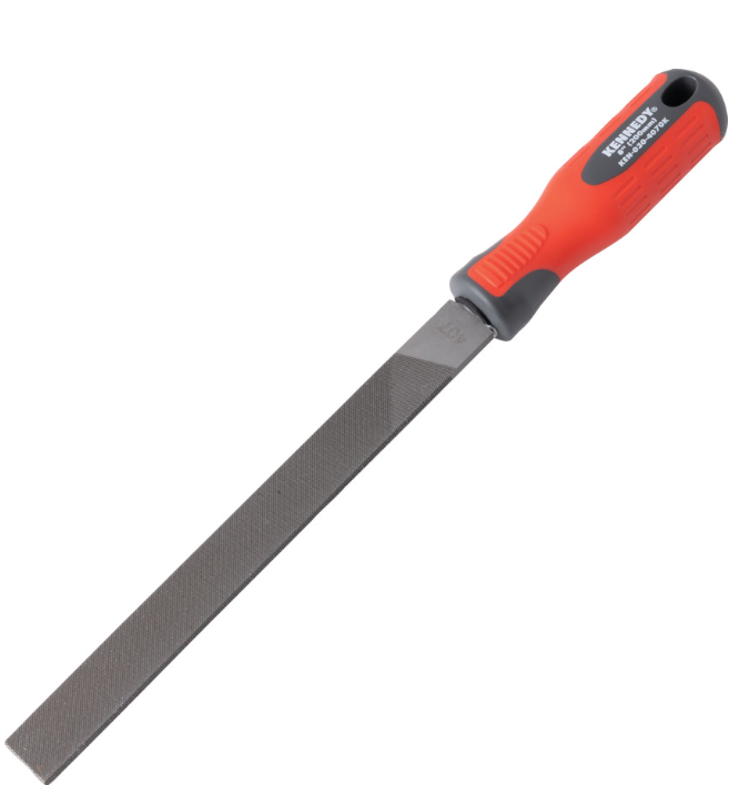 Kennedy-Pro 200mm (8") Hand Second Engineers File With Handle KEN0304070K