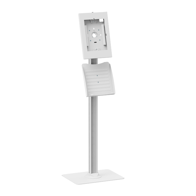 Brateck PAD34-04 Anti-Theft Tablet Floor Stand - Brateck Floor Stand Tablet Holder