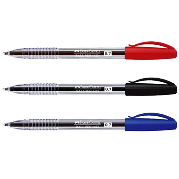 Faber Castell 1423 ballpen fine 0.7mm black